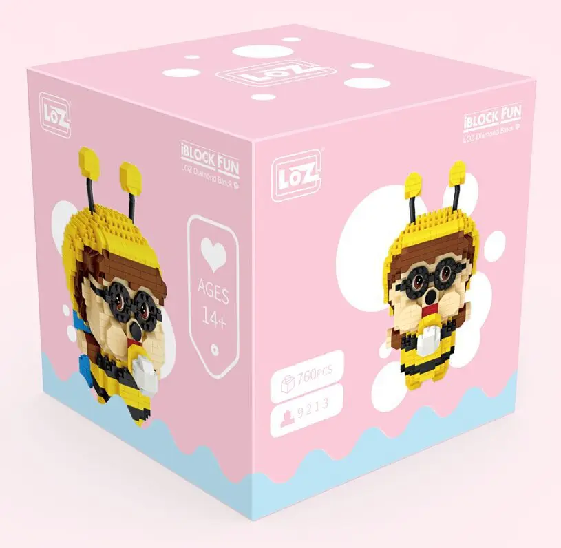 

LOZ Small Particles Building Blocks Powder Fly like Small Bee Micro Diamond Educational Assembled Toys GIRL'S Adult 9226