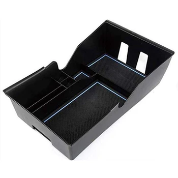 

Car Center Console Organizer Tray for Tesla Model 3 Storage Armrest Box Phone Mount Pocket Sunglass Holder Container
