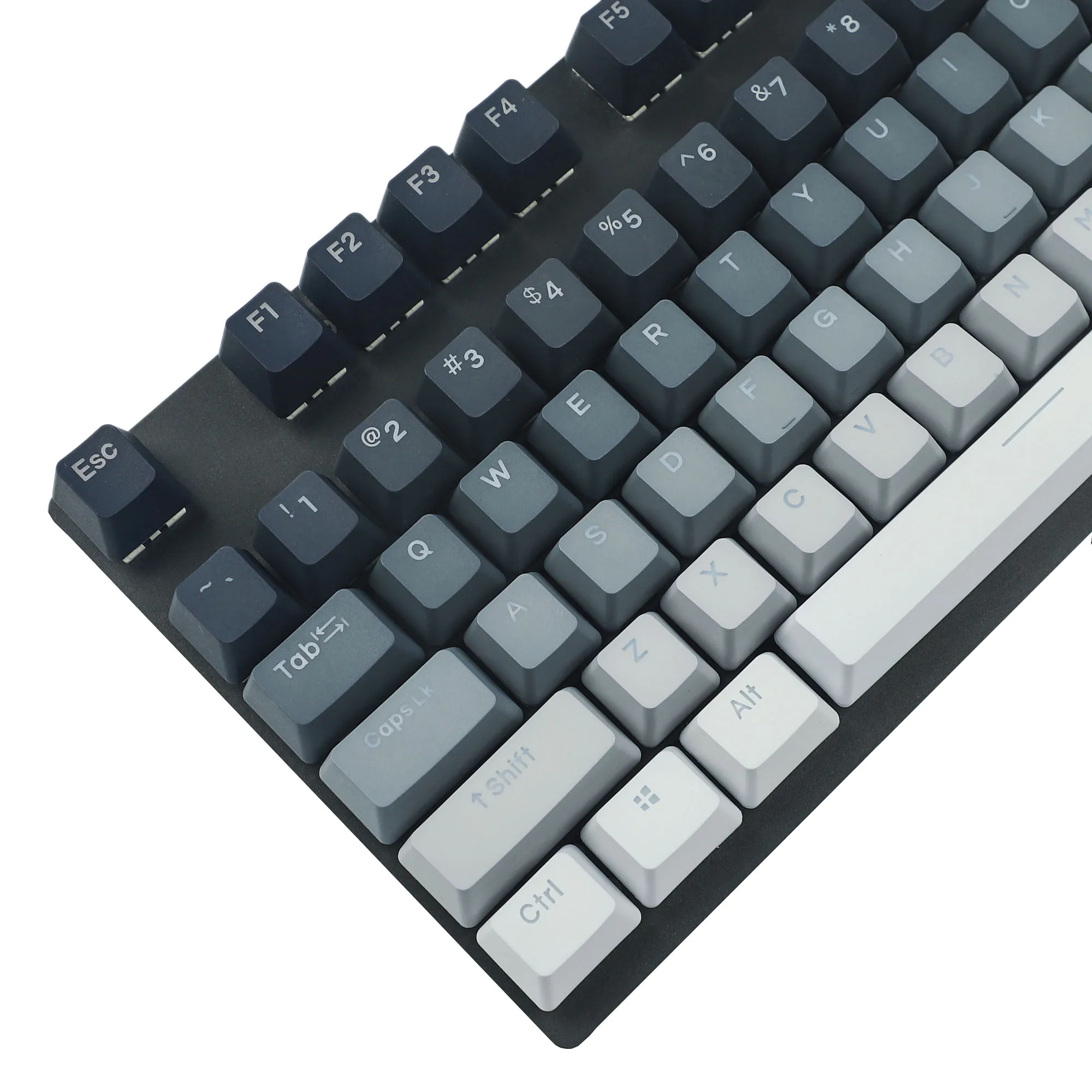 Duplo Tiro Polar Backlit Keycaps Gradiente Pbt Oem Perfil Keycap para Teclado Mecânico mx 124 Ymdk 104 87 84 68