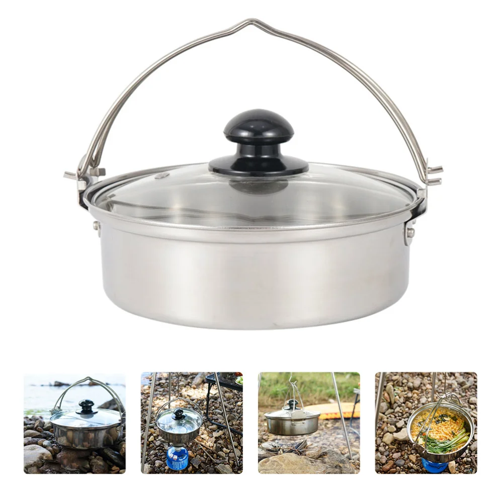 

1Pc Camping Cookware Nice Chic Fine Kitchen Utensil Tool Hanging Pot