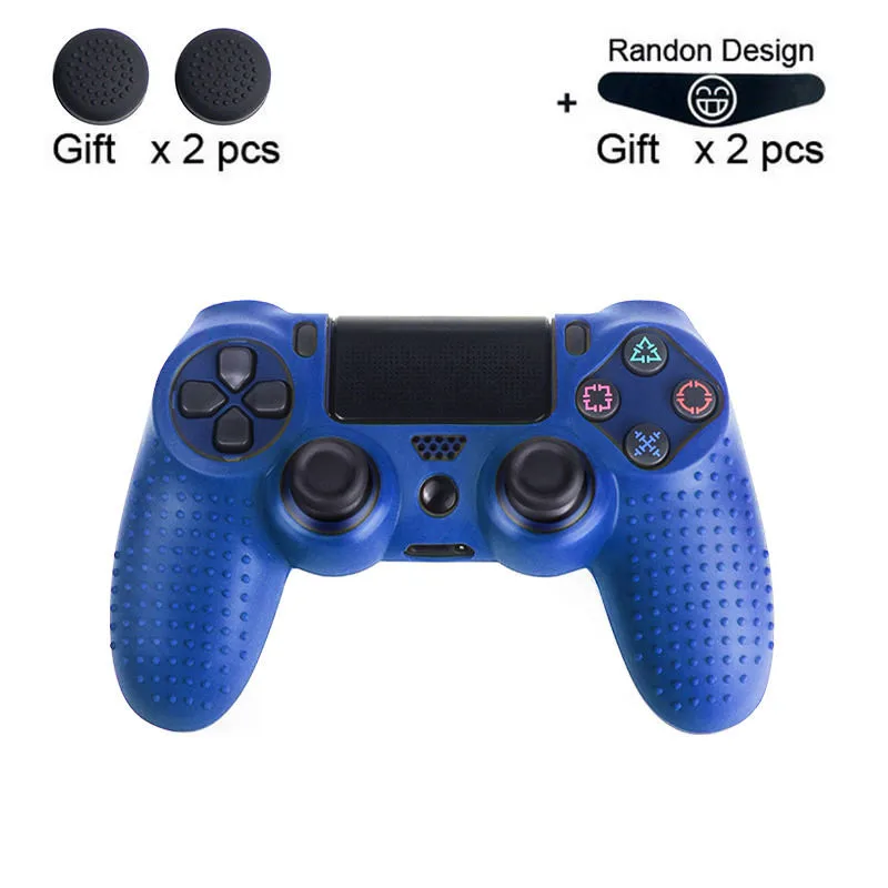 11 Данные лягушка камуфляж силиконовый резиновый гель кожа для sony PS4 Slim/Pro контроллер Обложка защитный чехол для PS4 беспроводной контроллер - Цвет: 11