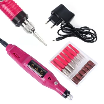 

Electric Machine Nail Drill Pen Ceramic Milling Cutter Drill Bit Set Apparatus for Manicure Accessory Nail Kit Tool LAHBS-011P-1