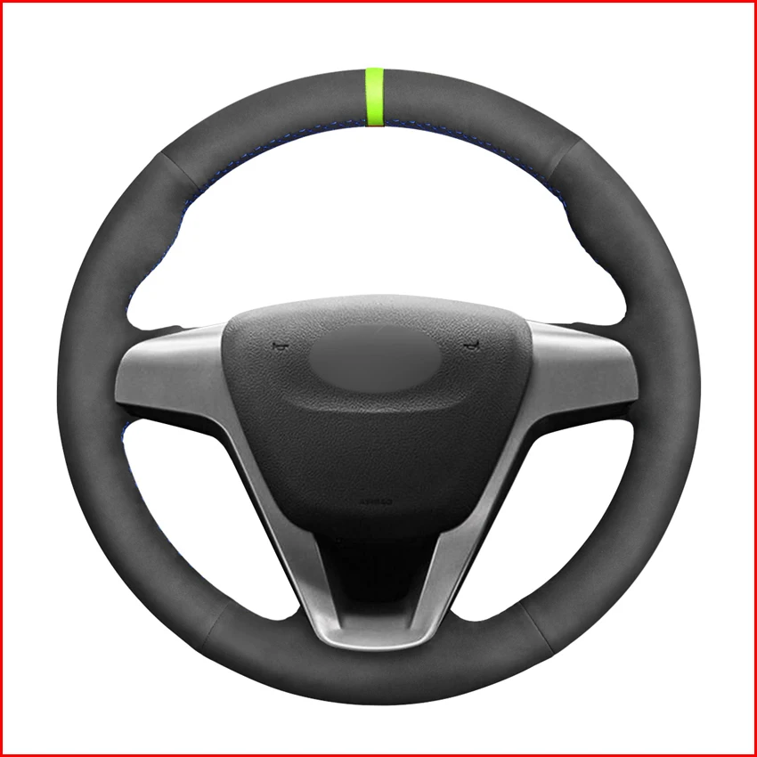 DIY-Hand-stitched-Black-Suede-Non-slip-Comfortable-Breathable-Car-Steering-Wheel-Cover-for-Lada-Vesta-1