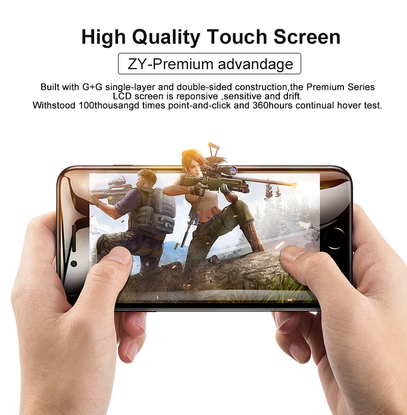Класс AAA+++ экран для iPhone 6 6S Plus ЖК-дигитайзер полная сборка для iPhone 7 дисплей для Apple с камерой ушной динамик