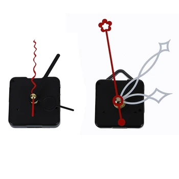 

2 Set Clock Movement Mechanism with White Hour Minute Red Second Hand DIY Tools Set