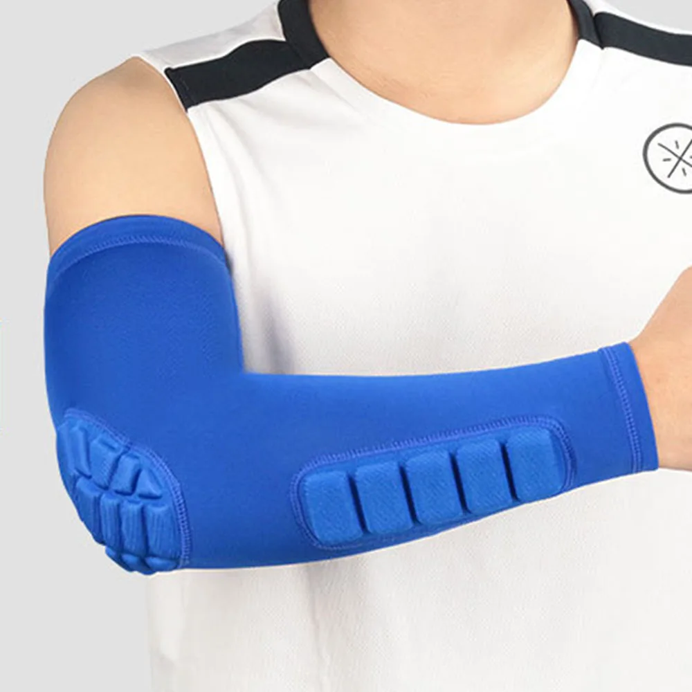 1pcs Man Sleeve Elbow Pads Crashproof Football Basketball
