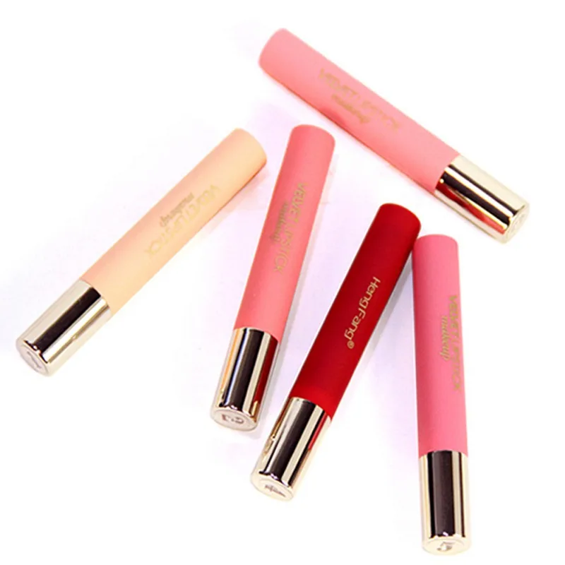 Make Up5pcs, матовая губная помада, набор, водостойкая, антипригарная чашка, осветляет губы, цвет, бархатная помада, долговечная, макияж, Новинка