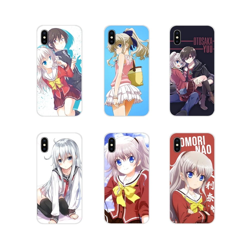 Charlotte Special Cute Anime Accessories Phone Shell Covers For Xiaomi Redmi 4A S2 Note 3 3S 4 4X 5 Plus 6 7 6A Pro Pocophone F1 | Мобильные