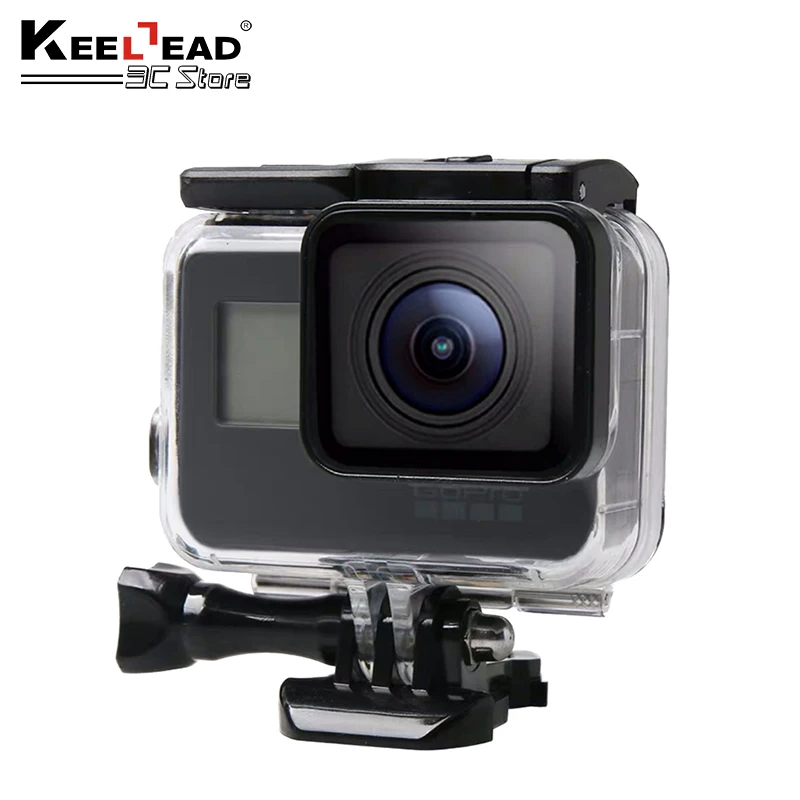 KEELEAD для Gopro Hero 7 6 5 Аксессуары Водонепроницаемый защитный корпус чехол для дайвинга 45 м защитный для камеры Gopro Hero 6 5