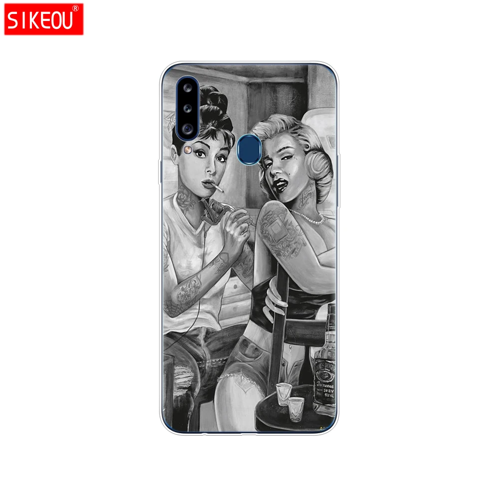 Чехол для samsung Galaxy a20s чехол Galaxy a20s чехол силиконовый бампер для samsung A20s A 20s a207 SM-a207f мягкий чехол - Цвет: 33762