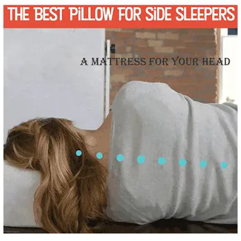 

Pillow Designed For Your Head Protect Vertebral Cube Soft Pad Cushion Propping Up Head Reduces Acid Reflux Repairability #LR2