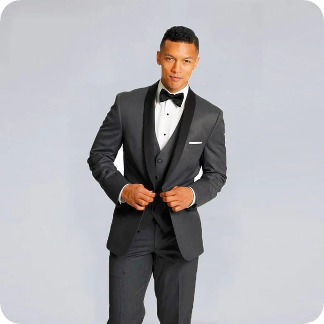 

Men's Classic Suits Formal Business Man Blazers Groom Wedding Tuxedos Slim Fit Terno Masculino Costume Homme Groomsmen Suit