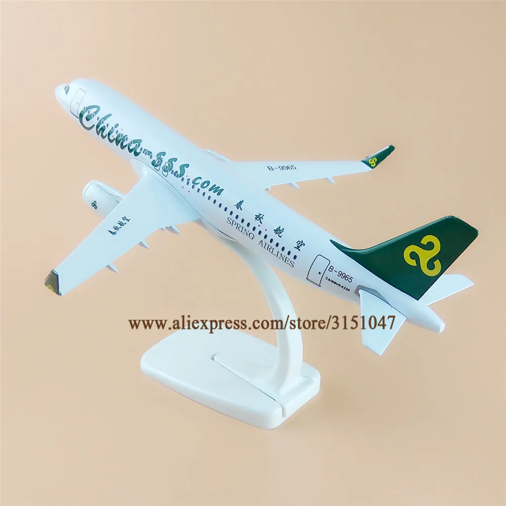 20cm Air China SSS Spring Airlines Airbus 320 A320 Airways Airplane Model Alloy Metal Plane Diecast Aircraft | Игрушки и хобби