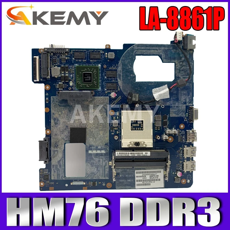 LA 8861P BA59 03541A 03397A материнская плата для ноутбука Samsung NP350 NP350V5C 350V5X QCLA4 HM76 DDR3
