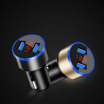 

USB Car phone Charger For Dual Port Car Chargeur Charge For Mazda 3 6 Atenza CX-3 CX-4 CX-5 CX5 CX-7 CX-9 323 m3