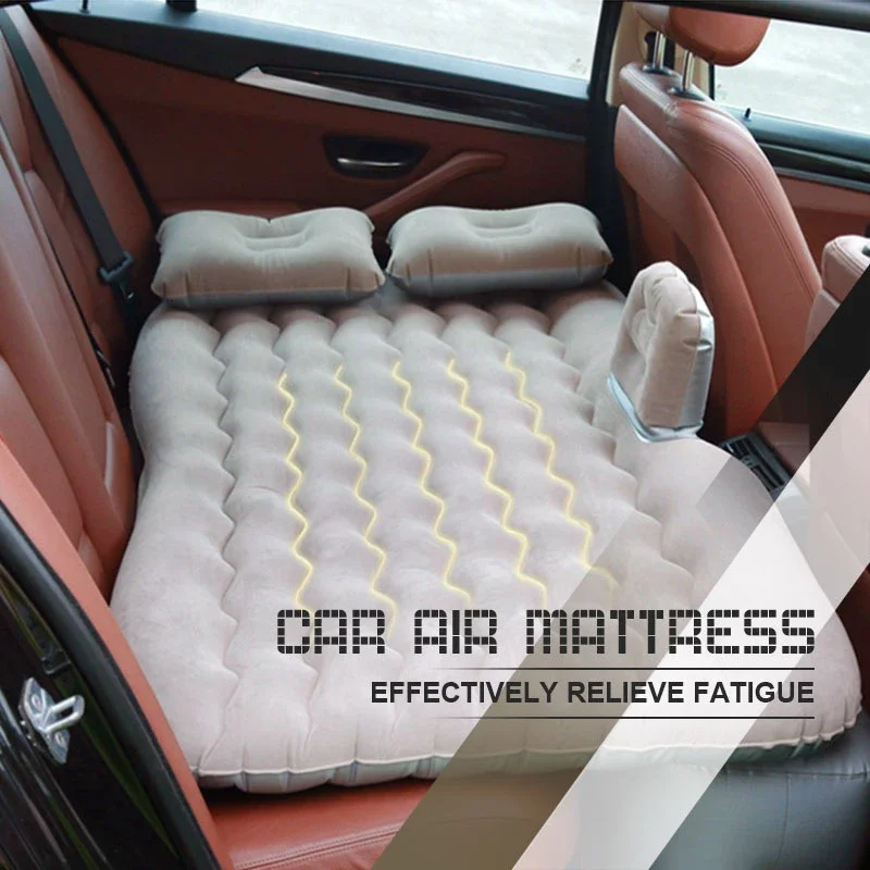 

Car Air Inflatable Travel Mattress Bed Universal for Back Seat Multi Functional Sofa Pillow Outdoor Camping Mat Cushion In Stock