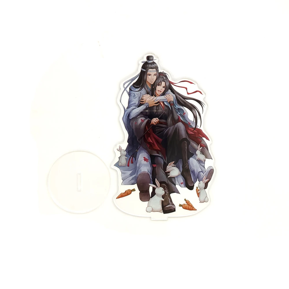 Love Thank you Mo Dao Zu Shi Wei WuXian Lan WangJi пара HF акриловая подставка фигурка модель тарелка держатель торт Топпер аниме японский