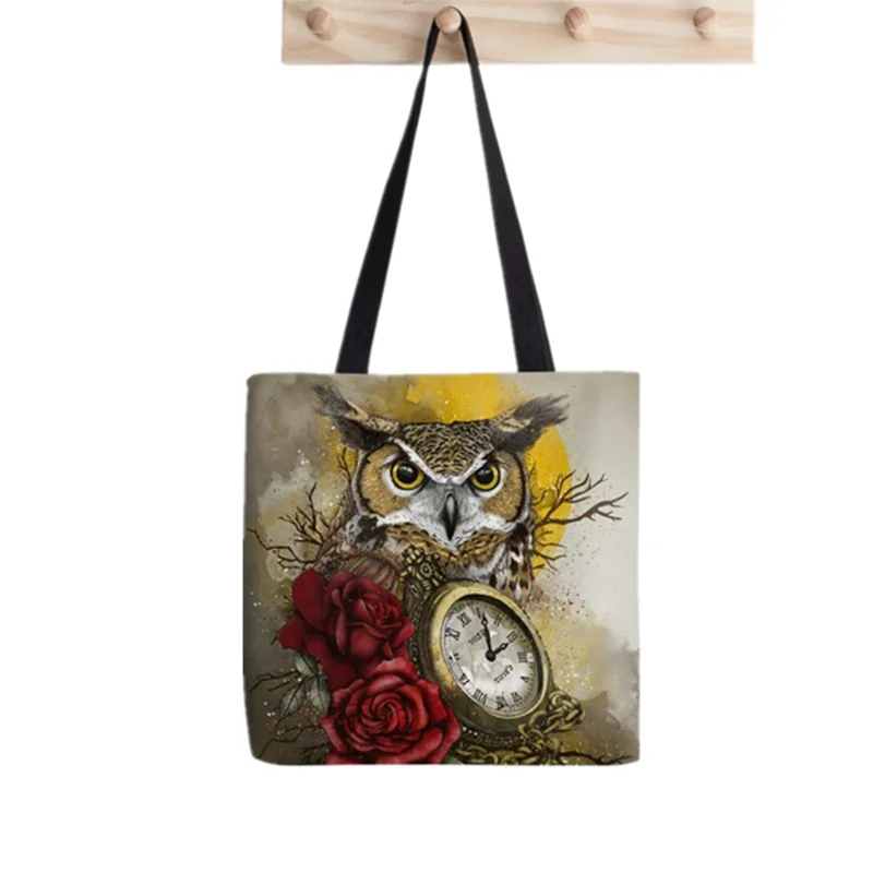 Shopper Watermelons in the dark Throw Printed Tote Bag women Harajuku shopper handbag girl Shoulder shopping bag Lady Canvas Bag