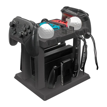 

Game Disk Storage Tower Stand Multifunctional Card Box Console Controller Holder Bracket for Nintend Switch NS