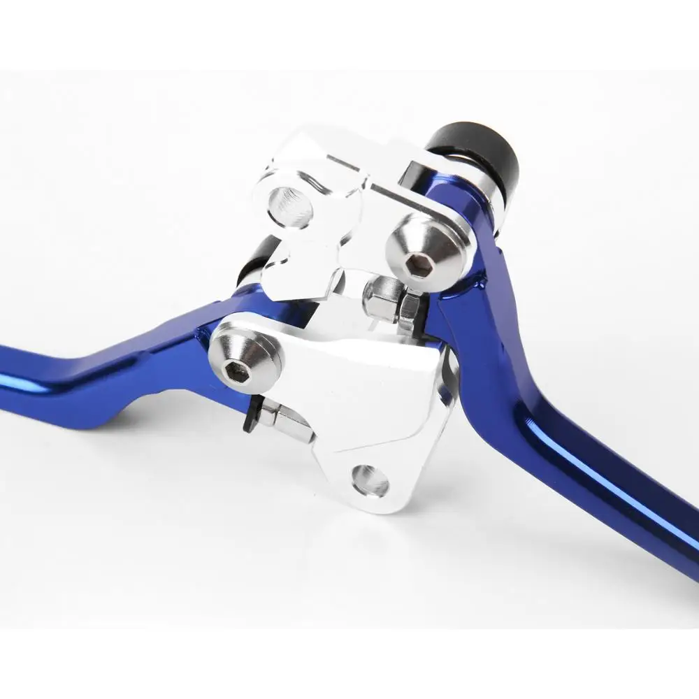 Для Kawasaki KX125 2006-2008 KX250 2005-2008 KX250F 2005 ЧПУ Поворотные Рычаги Тормозная система сцепления для мотокросса Dirtbike 8 цветов красный