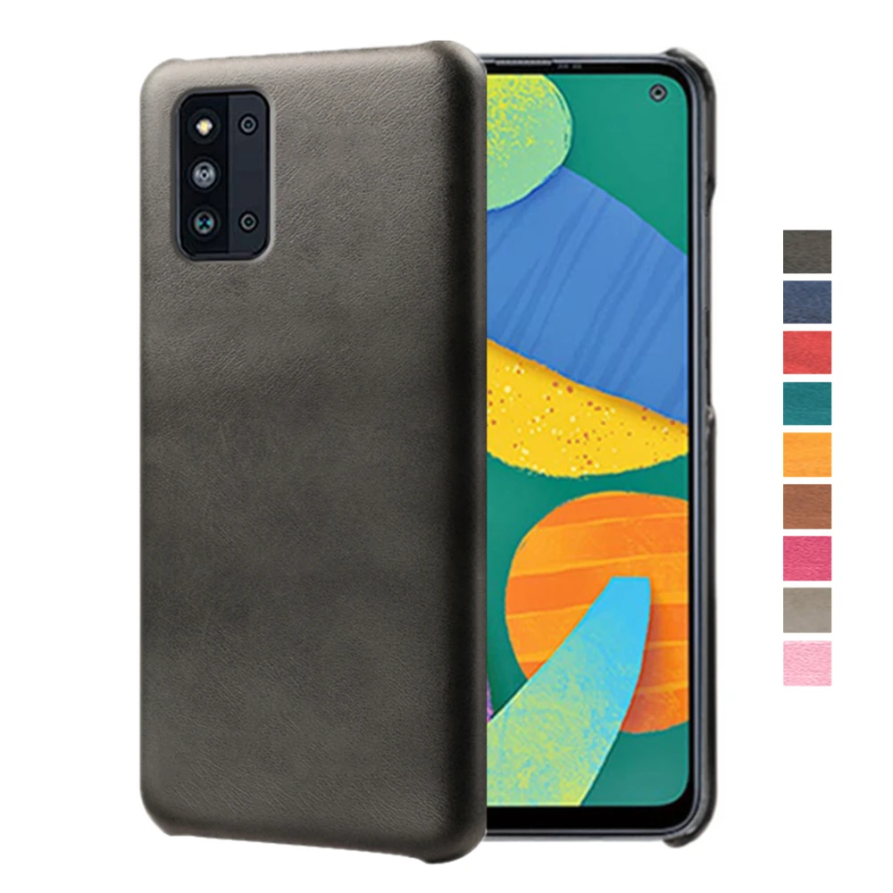 Per Samsung Galaxy F52 5G M62 A Quantum 2 M21S Funda Custodia Sottile In Pelle Vegana Di Lusso Per Samsung A9 A8 Star A8S A6S F62 F41 Cover