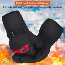 1 пара ветронепроницаемые перчатки тепловые теплые перчатки дышащие зимние сохраняющие тепло флисовые перчатки лыжные варежки для верховой езды для мужчин и женщин