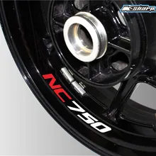 Новое мотоциклетное внутреннее кольцо, индивидуальное креативное колесо, логотип, Светоотражающие Водонепроницаемые декоративные аксессуары для шин для HONDA NC750 nc750