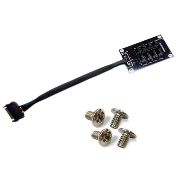 

SATA 1 to 8 4Pin Molex Cooler Cooling Fan Hub Splitter PWM Power Supply Speed Controller SATA Power Cable Adapter For BTC Mining