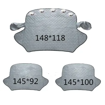 

Winter Car Windscreen Windshield Front Cover Anti Snow Ice Shield Dust Protector Heat Sun Mat Aluminum Foil Surface Layer