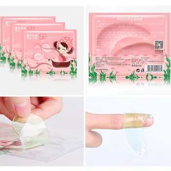 

Crystal Collagen Eye Mask 6g/piece Fade Dark Eyes Moisturizing whey protei colageno eye patches bioaoua stripe ojeras 6pcs=3Pack