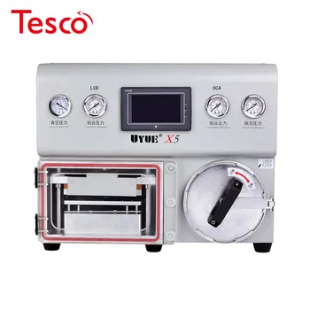 

UYUE X5 Vacuum OCA Laminating Machine Built-in Vacuum Pump Debubble Remove Machine For Samsung Edge iPhone Screen Repair