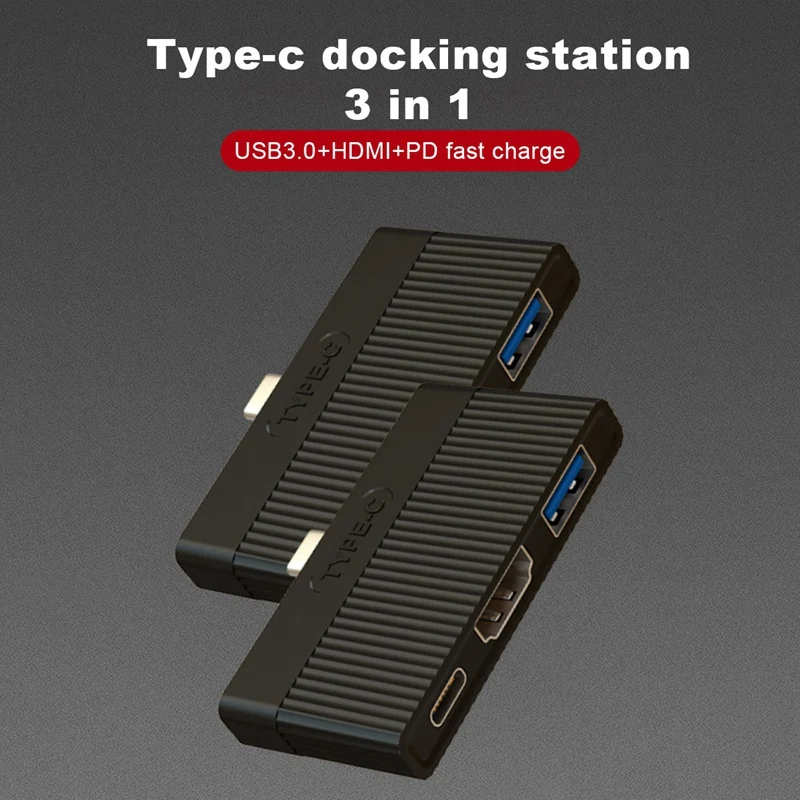 Type C-USB C USB 3,0 HDMI 2,0 4K 30Hz многопортовый концентратор адаптер PD зарядный порт конвертер для MacBook Pro