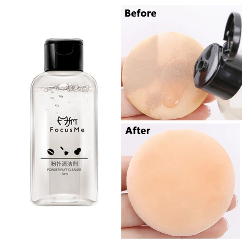 

Make Up Set Makeup Powder Puff Cleanser Cosmetic Sponge Egg Makeup Brush Cleaning Liquid 50ml Beauty Makeup Set Makeup
