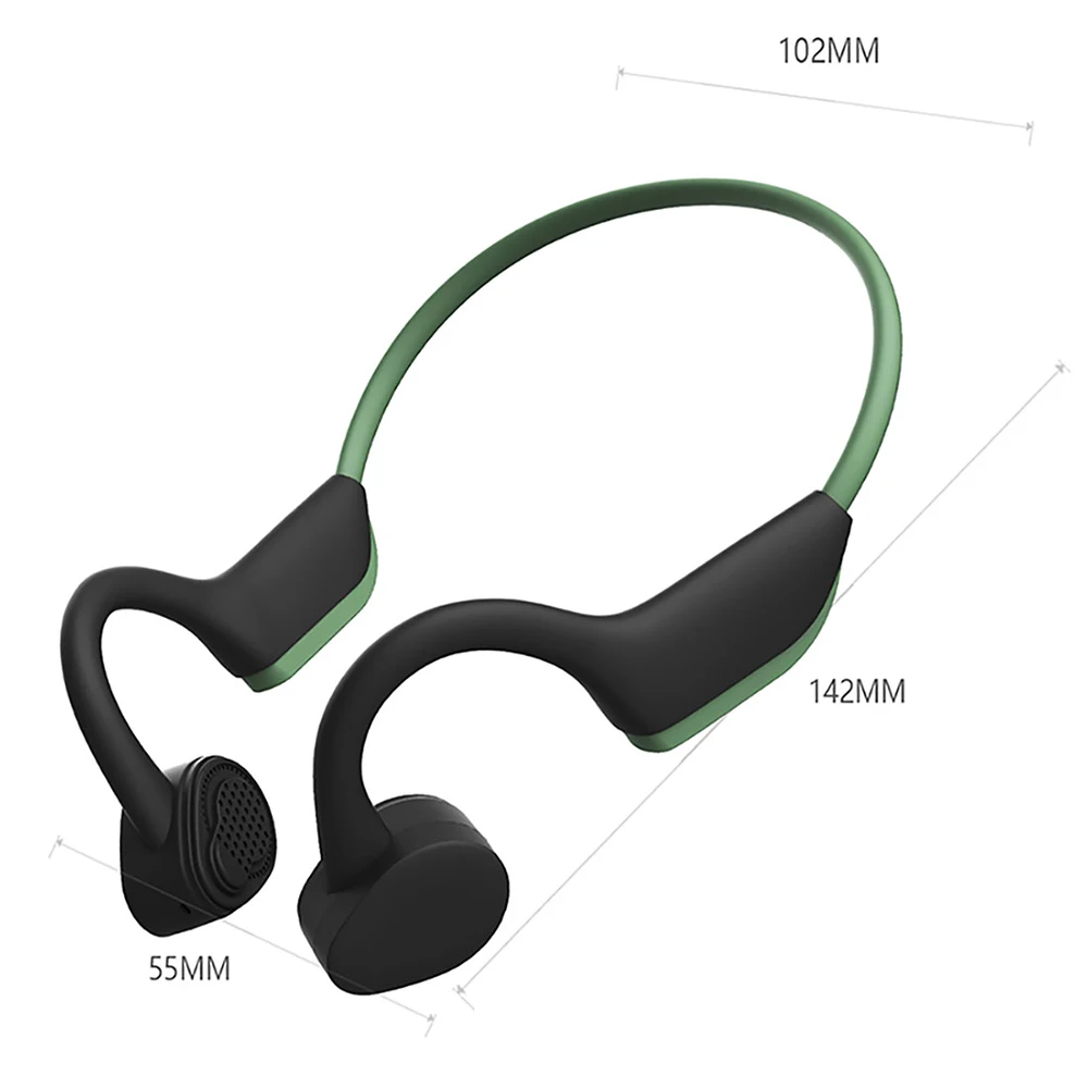 J20 костной проводимости наушники Bluetooth 5,0 беспроводные стерео наушники IP56 водонепроницаемые пылезащитные спортивные наушники с микрофоном