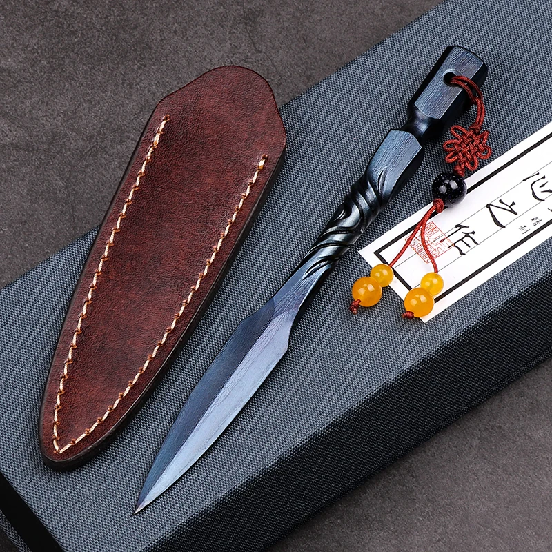 Stainless Steel Tea Knife Luxury Prying Vintage Insert Chinese Puer Handmade Green Tea Knife Cutter Te Verde Chino Teaware 60