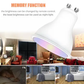 

Remote Control Super Bright Durable LED Lamp LED Bulb LED Light Bulb Bedroom Home Decoration Bar Party