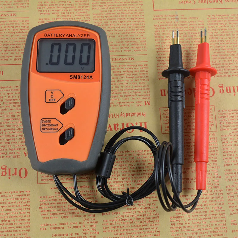 lítio-íon níquel-hidróxido bateria interna resistência tester voltímetro