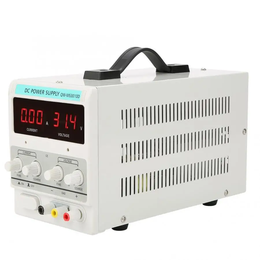 30V 10A переменной Регулируемый Цифровой DC Питание точность регулируемые EU Plug 220V Высокое качество