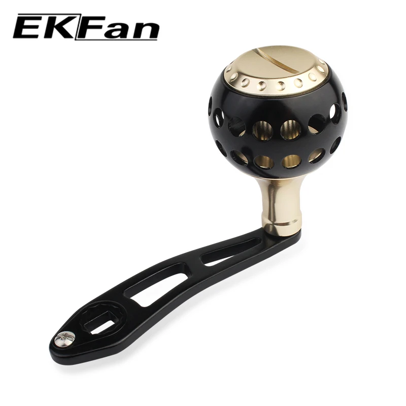 EKFan 7*4 мм 8*5 Рыболовная катушка из алюминиевого сплава рокер прочная одинарная