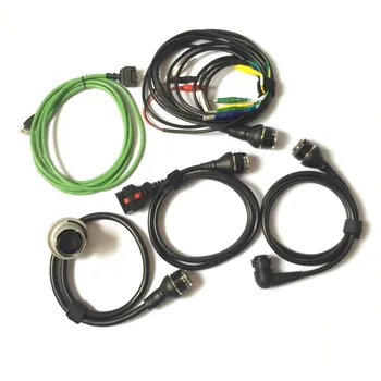 

Hot MB Star C4 Cables SD Connect C4 Car diagnostic Cables And Connectors Auto diagnosis professional tool Without Software