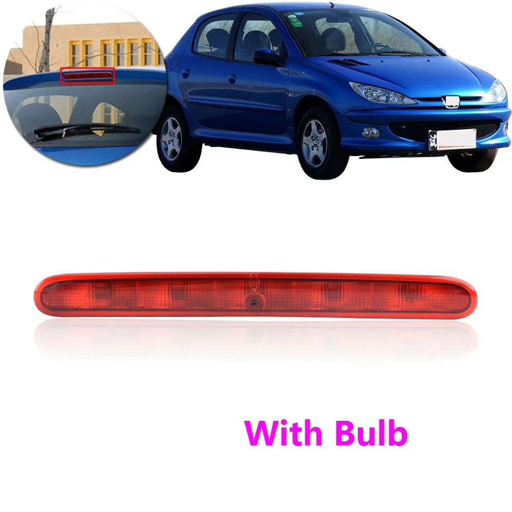 CAPQX для Peugeot 206 207 Citroen C2 High mount stop light задний стоп сигнал Центральная лампа