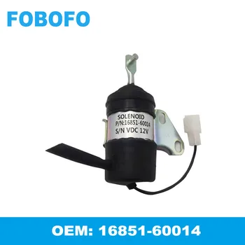 

16851-60014 16851-60010 12V Fuel Cutoff Stop Solenoid For Kubota RTV900R RTV900S RTV900T RTV900W 052600-4530 16851-60011