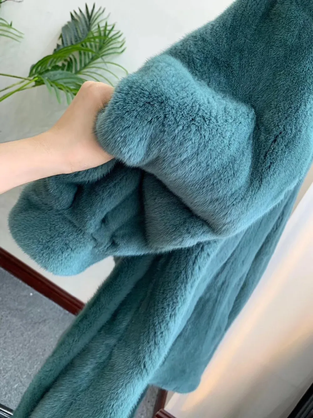 Женская меховая куртка из настоящей норки, свободное и удобное зимнее пальто для женщин, модная теплая парка, меховые норковые пальто