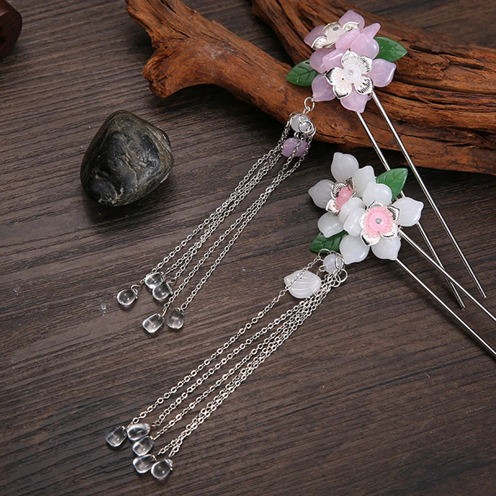 

Fashion Chinese Hairpin Ancient Costume Hair Accessories Flower Hair Stick