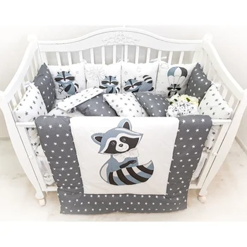 

Набор в кроватку "Енотики" 15-ти предметный Комплекты в кроватку