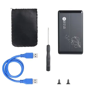 

2.5 Inch Mobile Hard Disk Box USB3.0 External Box Serial Port Notebook Hard Disk Box SSD Solid State Drive