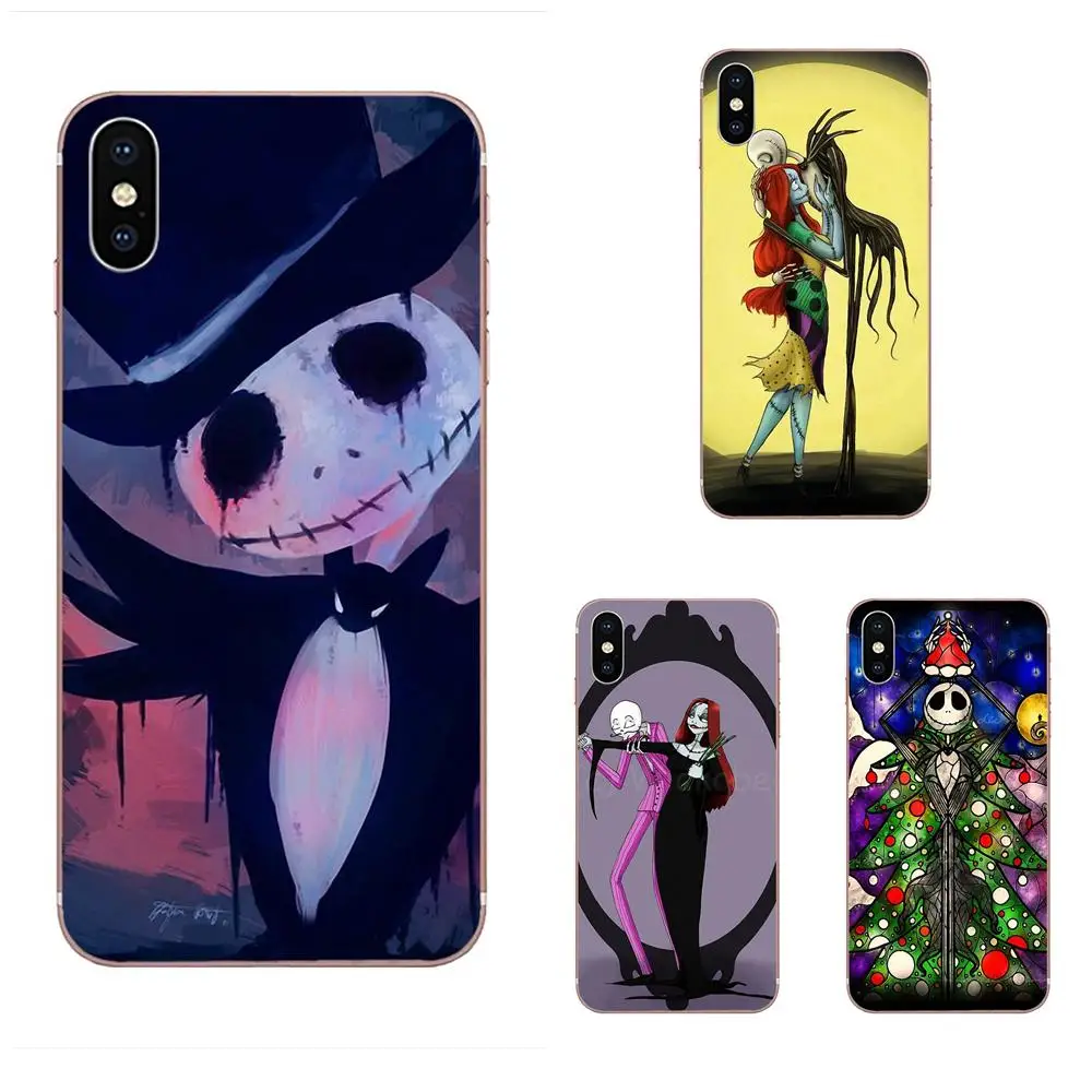 

TPU Phone Coque For Xiaomi Redmi Mi 4 7A 9T K20 CC9 CC9e Note 7 9 Y3 SE Pro Prime Go Play Jack Skellington Love