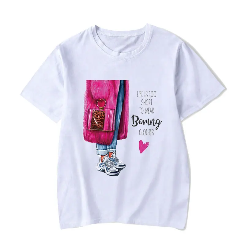 

Just Be Happy Womens Graphic T Shirt Printed Tshirts For Women