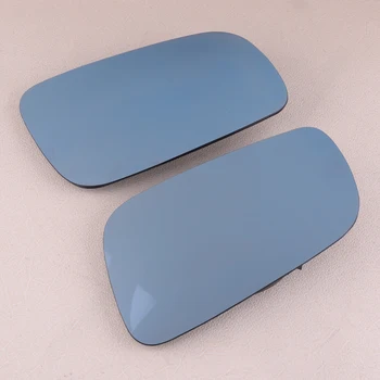 

CITALL 2pcs Car Blue Side Heated Mirror Glass Rearview fit for VW Jetta Golf MK4 Passat 1999 2000 2001 2002 2003 2004