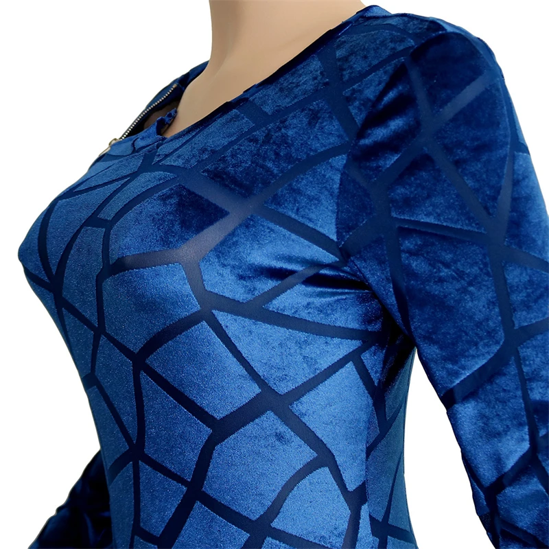 Title 17, Tuta donna maniche lunghe girocollo, modellante...